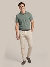 Suitable Poloshirt MEL Pique Groen Model / Voorkant