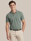 Suitable Poloshirt MEL Pique Groen Model / Voorkant