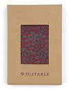 Suitable Silketaske Paisley Burgundy Product