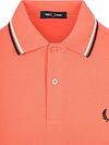 Polo Fred Perry Twin Tipped M3600 en rosa 04C Product / Detail