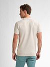Polo in maglia Petrol ecru Model / Achterkant