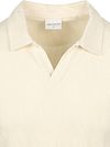 Polo No-Excess Terry Jacquard Ecru Product / Detail
