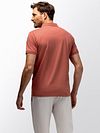 Polo State of Art Effectknit Orange Model / Achterkant