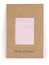 Suitable Silk Pocket Square Light Pink  Verpakking