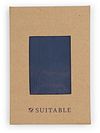 Suitable Silk Pocket Square Indigo Blue