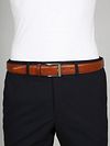 Profuomo Leather Belt Cognac Model / Voorkant