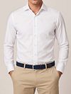 Profuomo Geweven Riem Donkerblauw Model / Voorkant