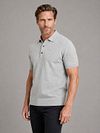 Profuomo Stickad Polo Grå Model / Voorkant