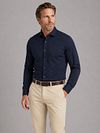 Profuomo Chemise Supima Marine Model / Voorkant