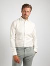 Profuomo Twill Shirt Off White Model / Detail with Stefan