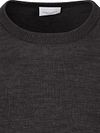Profuomo Pullover Merino Wool Dark Brown Product / Detail