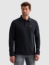 PME Legend American Classic Langærmet Poloshirt i Marineblå Model / Voorkant