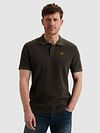 PME Legend Polo Shirt Knitted Structure Green Model / Voorkant