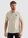 PME Legend Popcorn Polo Bone White Model / Voorkant