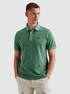 PME Legend Tailwing Logo Polo Shirt Deep Sea Model / Voorkant