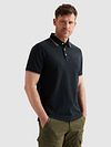 PME Legend Piqué Polo Shirt Carbon Navy Model / Voorkant