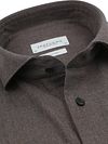 Profuomo Skjorte Flannel Peached Twill Brun Product / Detail