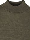 Profuomo Turtleneck Pullover Merino Olive Green Product / Detail