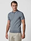 Profuomo Polo Luxury Basic Blå Model / Voorkant