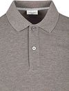 Profuomo Piqué Poloshirt Melange Bruin Product / Detail