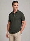 Profuomo Piqué Poloshirt Army Model / Voorkant