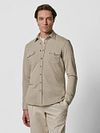 Profuomo Overshirt Western Beige Model / Voorkant