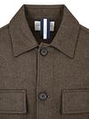 Profuomo Overshirt Button Peached Bruin