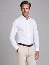 Profuomo Oxford Shirt White Model / Voorkant