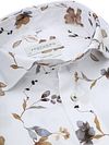 Profuomo Twill Shirt Flower White Product / Detail