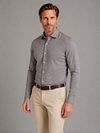 Profuomo Japanese Knitted Skjorte Brown Model / Voorkant