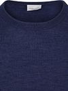Profuomo Pullover Merino Wool Royal Blue Product / Detail