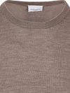 Profuomo Pullover Merino Wool Brown