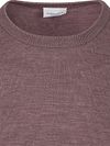 Profuomo Pullover Merino Wool Aubergine Product / Detail