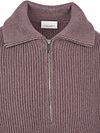 Sweter Profuomo z półzamkiem, różowo-fioletowy, 100% wełna Product / Detail