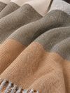 Profuomo Szalik Wełna jagnięca Krata Multicolour