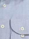 Camicia Profuomo in flanella peached a spina di pesce blu Product / Detail