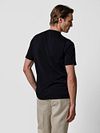 Profuomo Camiseta De Punto Navy Model / Achterkant