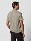 Profuomo Camiseta De Punto Beige Model / Achterkant