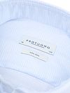 Profuomo Chemise Dobby Mouliné Imprimé Bleu Clair Product / Detail