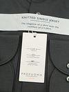 Profuomo Chemise Tricoté Vert Foncé Product / Detail