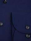 Profuomo Japanese Knitted Hemd Navy
