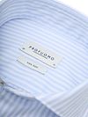 Profuomo Twill Hemd Streifen Hellblau Product / Detail