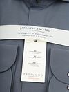 Profuomo Japanese Knitted Overhemd Denim Blue Product / Detail