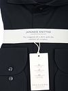 Profuomo Japanese Knitted Shirt Navy Product / Detail
