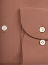 Profuomo Japanese Knitted Shirt Red Clay Product / Detail