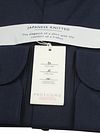 Profuomo Japanese Knitted Shirt Structure Navy Product / Detail