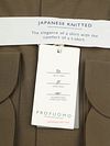Profuomo Japanese Knitted Skjorte Armygrønn Product / Detail