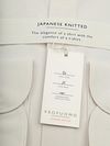 Profuomo Japansk Strikket Skjorte Off White