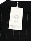 Profuomo Knitted Half Zip Poloshirt Dropneedle Navy