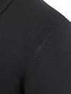 Profuomo Langermet Poloskjorte Ullblanding Marineblå Product / Detail